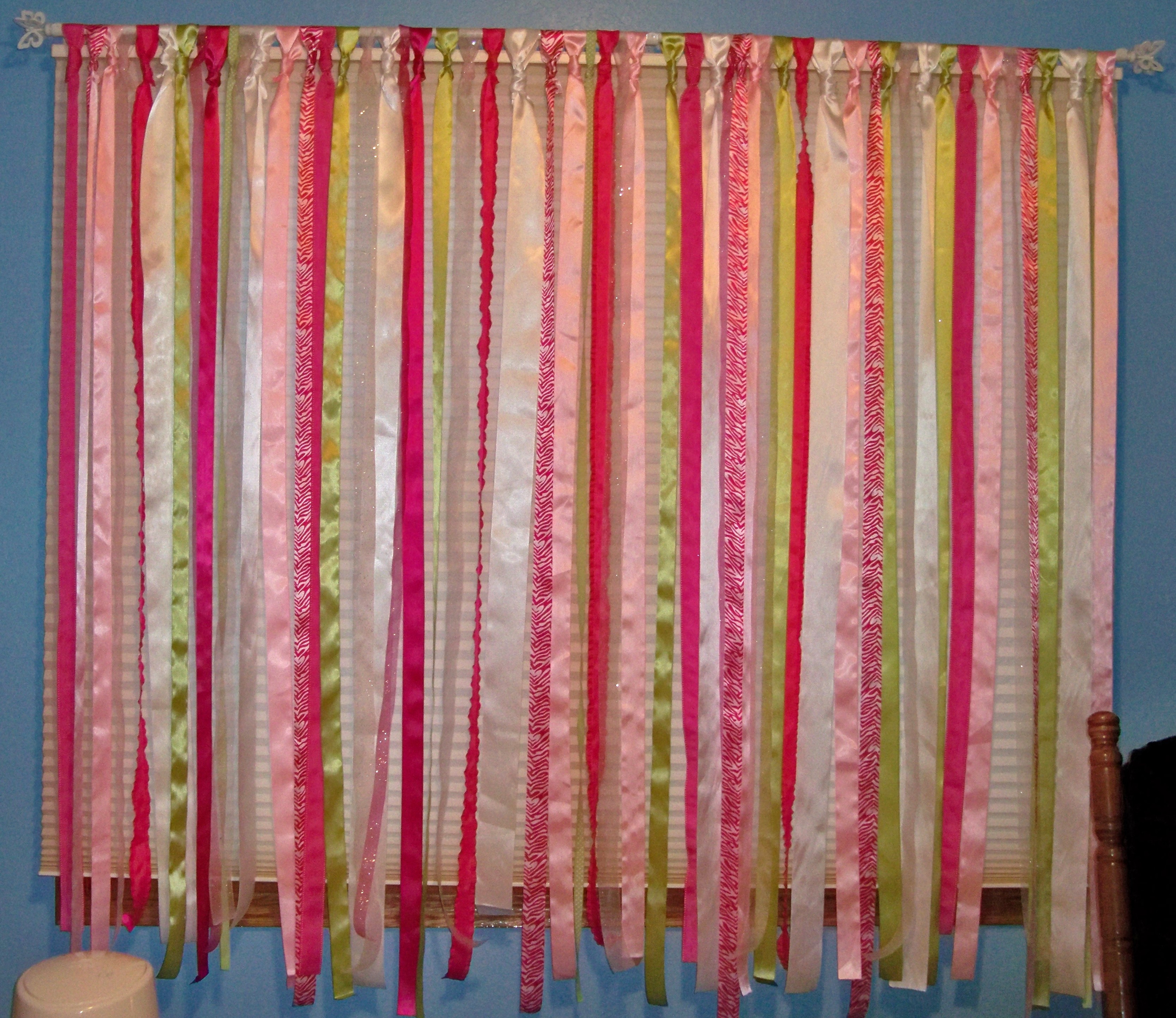 Curtains With Ribbon Ties Curtains with Cloth Ties