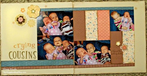 Cryin' Cousins Layout by Wendy Kessler