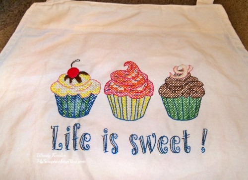 Cupcake Apron by Wendy Kessler