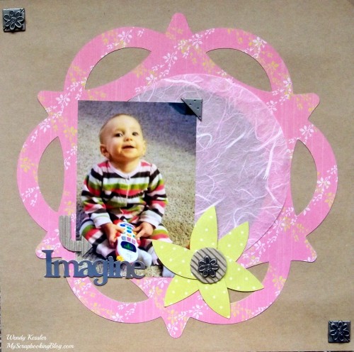 Imagine Layout by Wendy Kessler