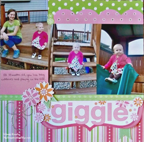 Giggle Layout by Wendy Kessler