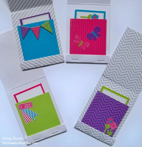 CTMH Matchbox Cards by Wendy Kessler
