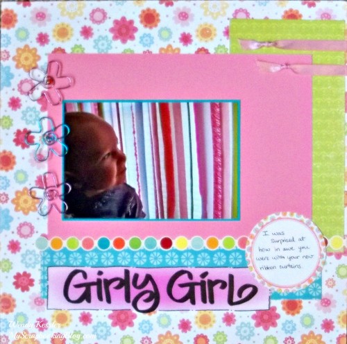 Girly Girl Layout by Wendy Kessler