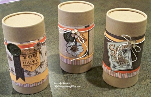 Kraft Containers by Wendy Kessler