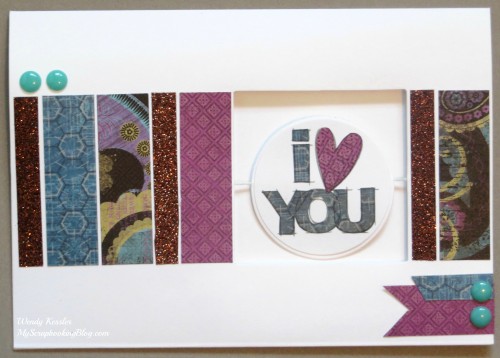 I Love You Spin Card by Wendy Kessler