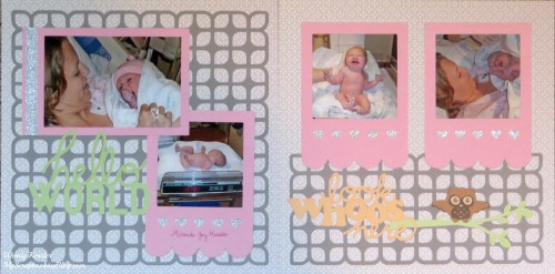 Hello World Layout by Wendy Kessler
