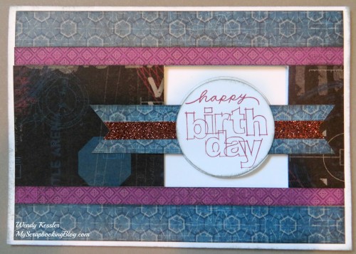 Happy Birthday Spin Card by Wendy Kessler