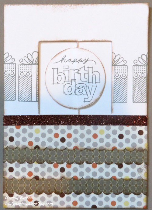 Happy Birthday Spin Card by Wendy Kessler