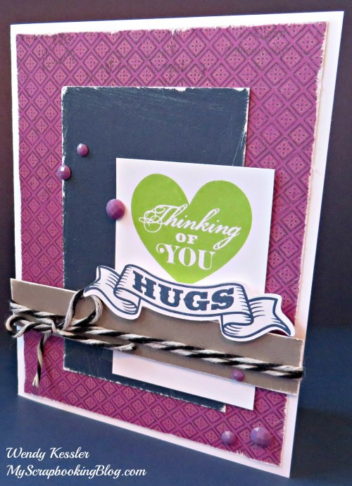 Thinking of You Laughing Lola Card by Wendy Kessler