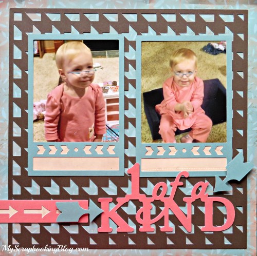 1 of a Kind Layout by Wendy Kessler