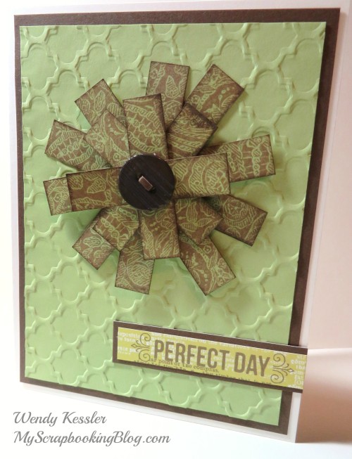 Perfect Day Card by Wendy Kessler