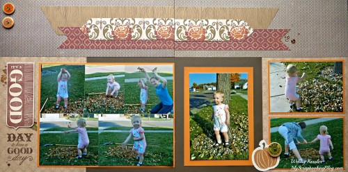 Good Day Fall Layout by Wendy Kessler