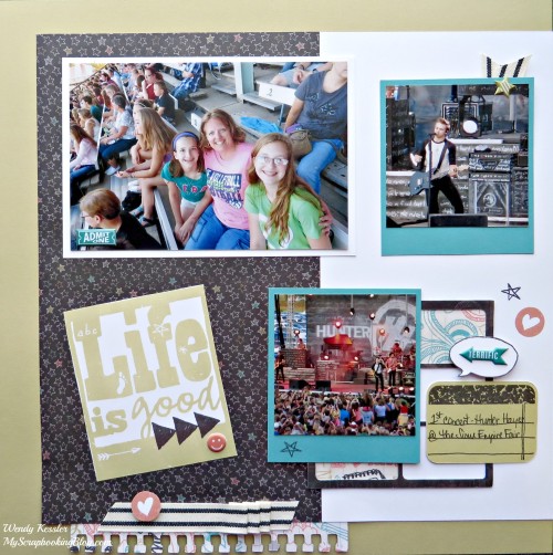 Concert Layout by Wendy Kessler