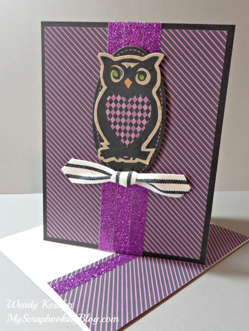 Owl Card by Wendy Kessler