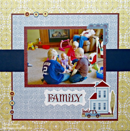 Family Layout by Wendy Kessler