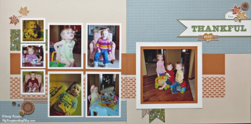 Thankful Layout by Wendy Kessler