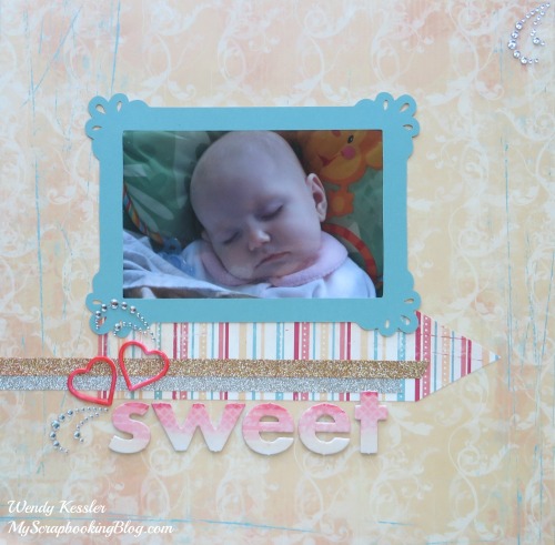 Sweet Layout by Wendy Kessler