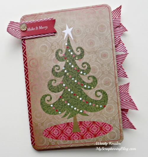 Christmas Mini-Album by Wendy Kessler