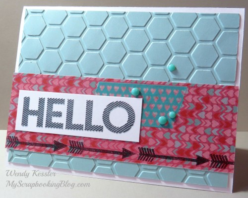 Hello Card by Wendy Kessler