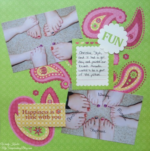 Fun Layout by Wendy Kessler