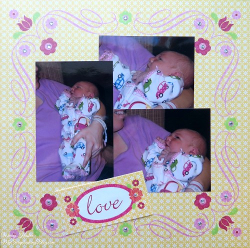 Love Baby Layout by Wendy Kessler