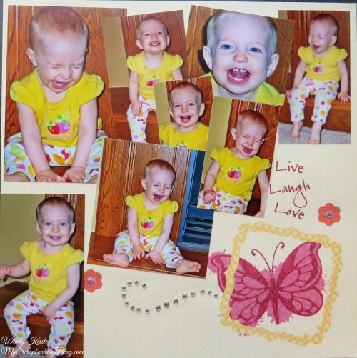 Laugh Layout by Wendy Kessler