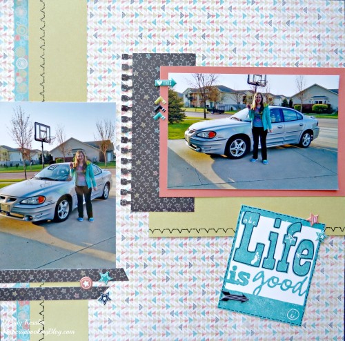 Life is Good layout by Wendy Kessler