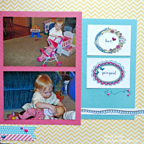 You're Special Layout by Wendy Kessler