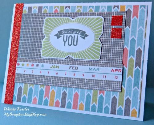 Thinking of You card by Wendy Kessler