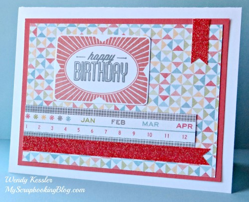 Bright Happy Birthday Card by Wendy Kessler