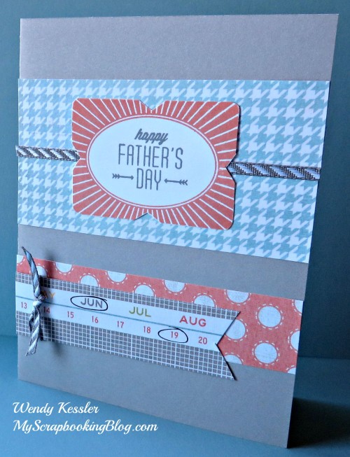 Happy Father's Day card by Wendy Kessler