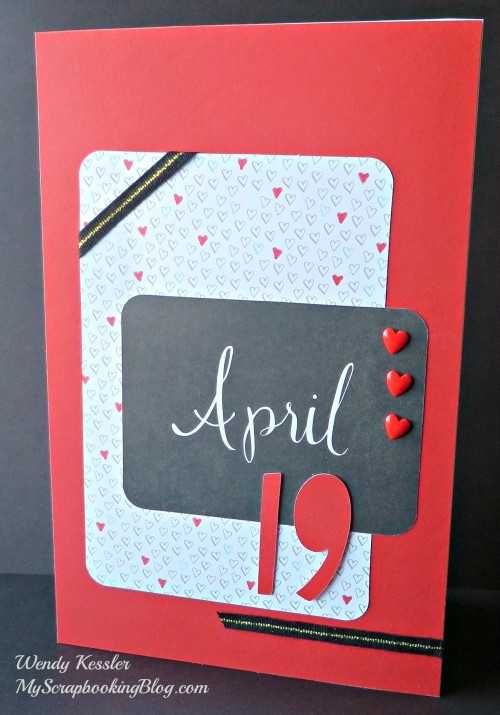 April Card by Wendy Kessler