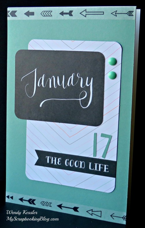 January Card by Wendy Kessler