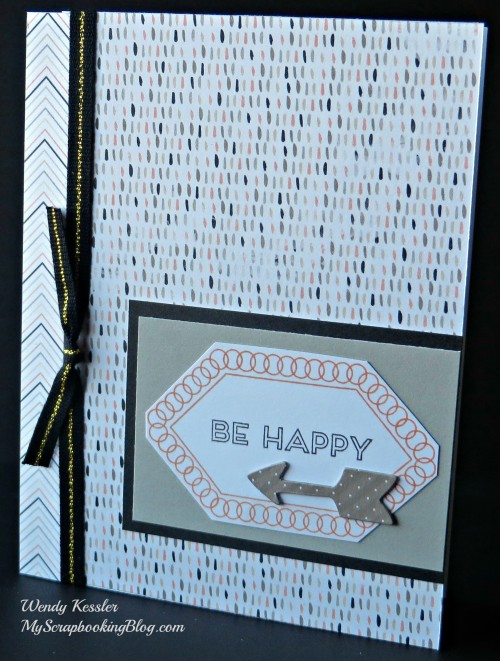 Be Happy Card by Wendy Kessler