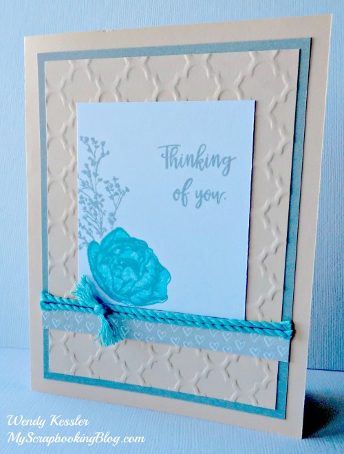 Thinking of You Card by Wendy Kessler