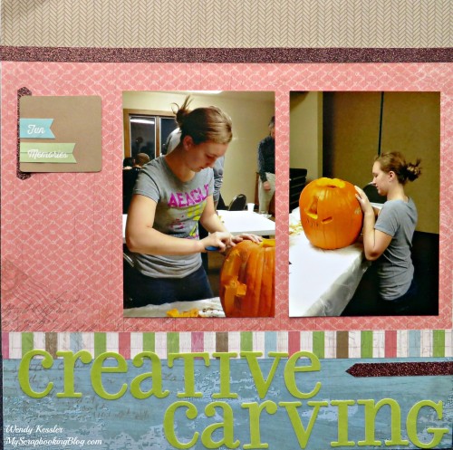 Creative Carving Layout by Wendy Kessler
