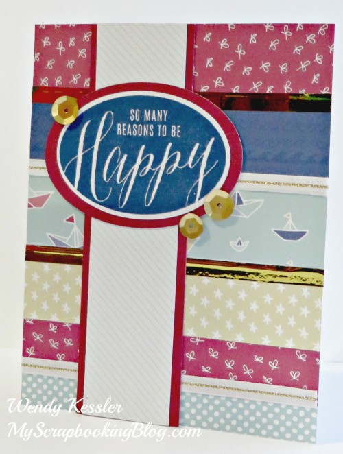 Happy Card by Wendy Kessler