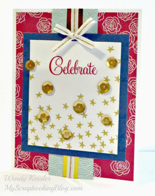 Celebrate Card by Wendy Kessler