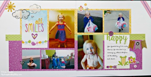 All Smiles Layout by Wendy Kessler