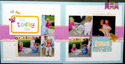 Make Today Fun Layout by Wendy Kessler