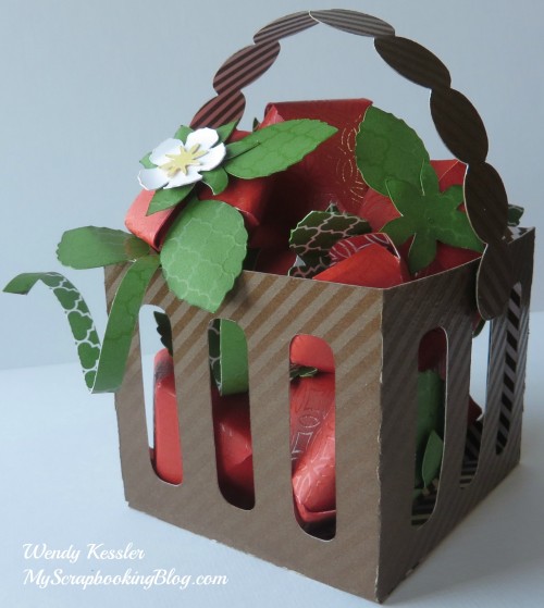 Basket of Strawberries by Wendy Kessler