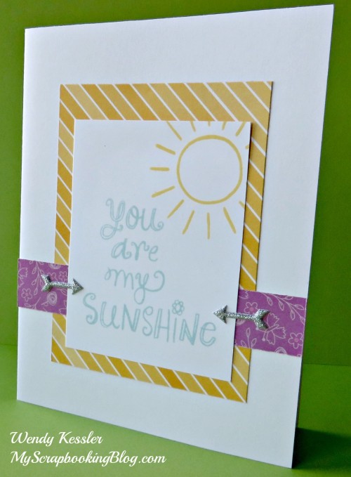 Sunshine Birdies card by Wendy Kessler