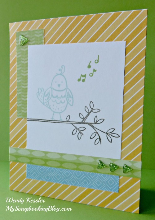 Sunshine Birdies card by Wendy Kessler