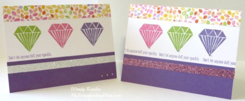 Diamond Cards by Wendy Kessler