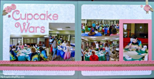 Cupcake Wars Layout by Wendy Kessler