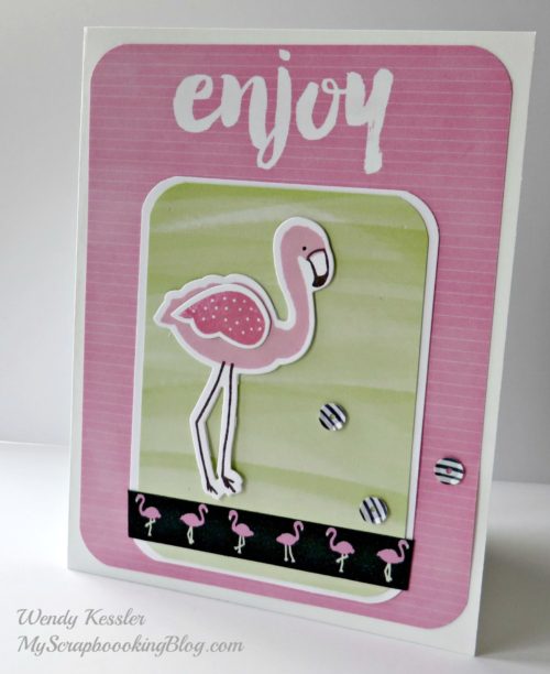Enjoy Card by Wendy Kessler
