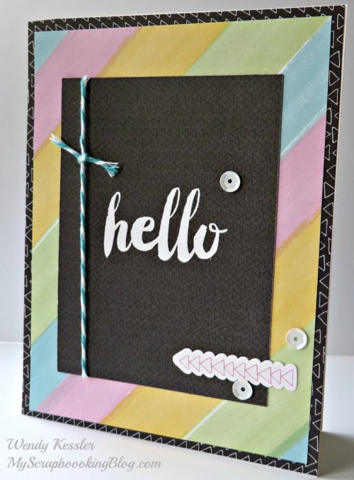 Hello Card by Wendy Kessler