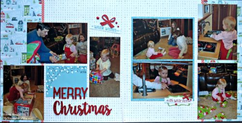 Merry Christmas Layout by Wendy Kessler