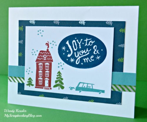 Joy to You & Me Card by Wendy Kessler