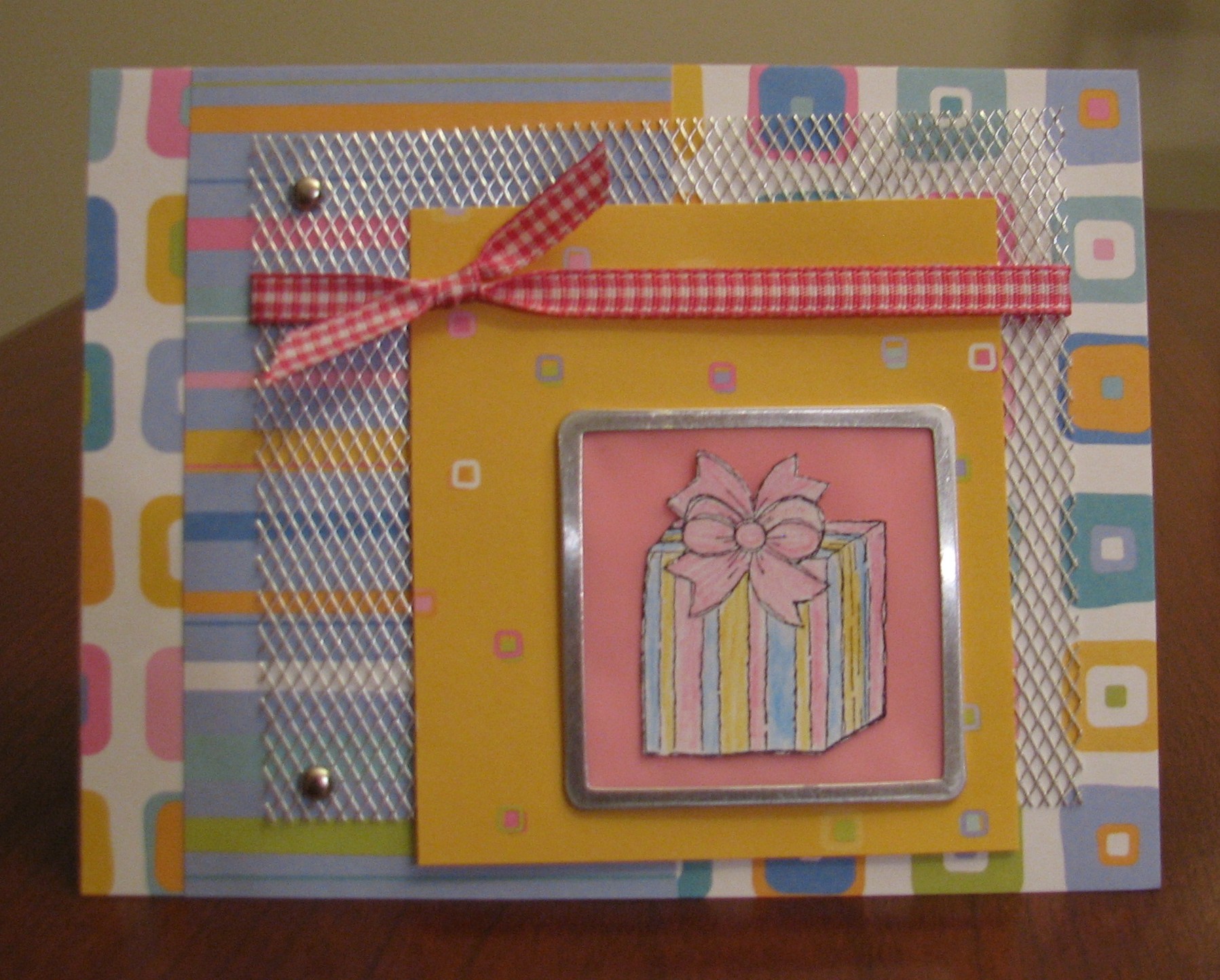 Pink Birthday Card